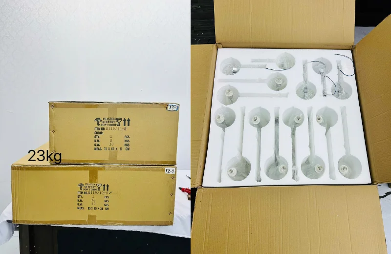 Đèn Chùm Pha Lê DC8119 1 Đóng thùng Đèn Chùm Pha Lê DC8119