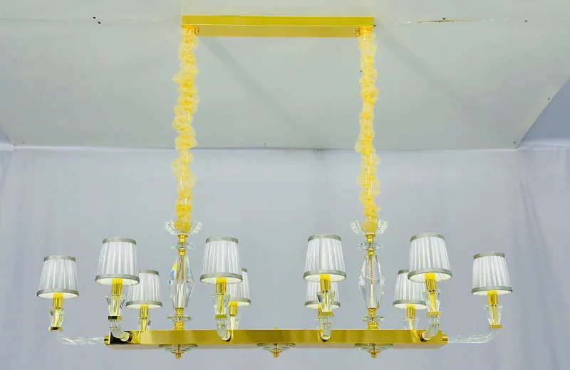 Đèn Chùm Pha Lê DC8898 3 Ảnh cận Đèn Chùm Pha Lê DC8898N10L