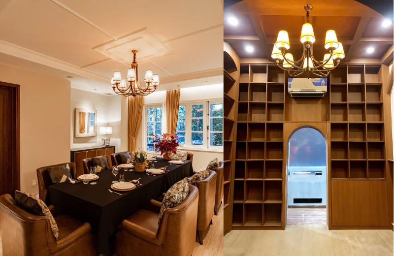 Đèn Chùm DC9033 3 Ảnh thật Đèn Chùm DC9033T8