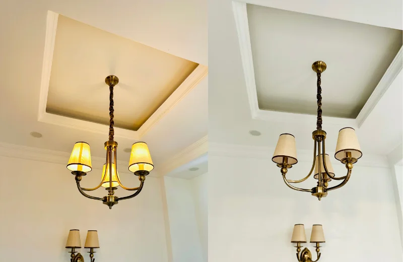 Đèn Chùm DC9033 1 Ảnh thật Đèn Chùm DC9033T3