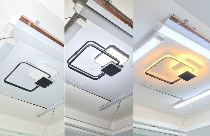Ảnh thật Đèn Ốp Trần Mica OT122