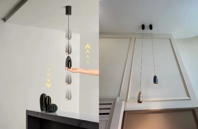 Đèn thả hiện đại THD23 có thể tuỳ chỉnh độ dài