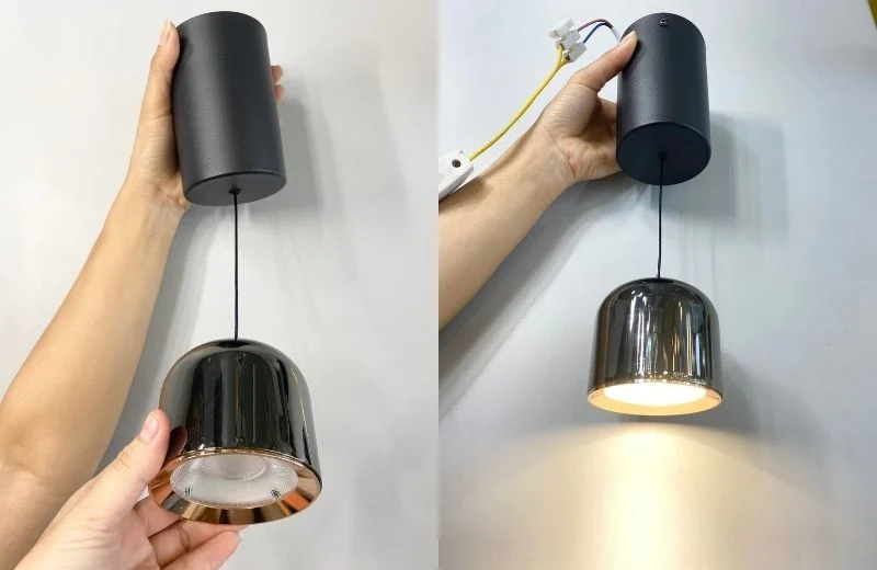 Đèn thả hiện đại THD24D thực tế