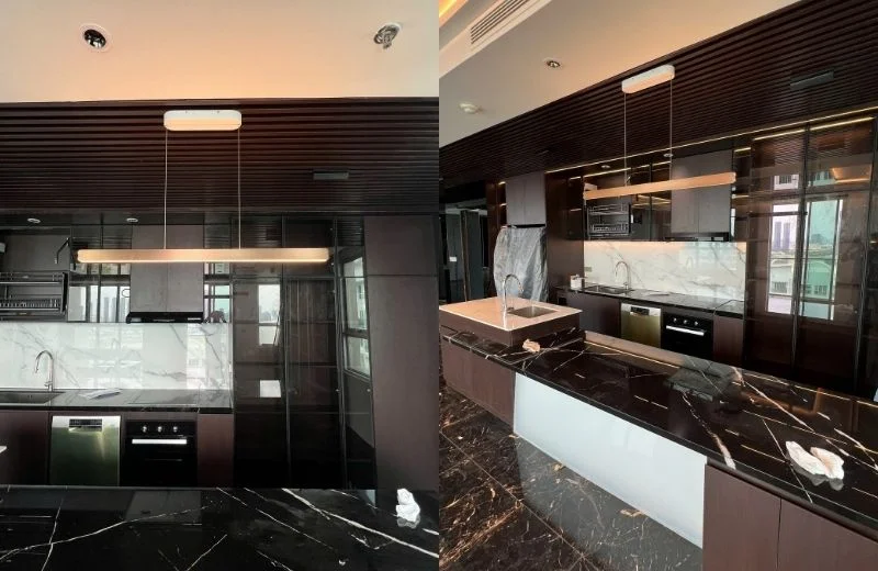 Đèn thả hiện đại THD7070L1100 thực tế
