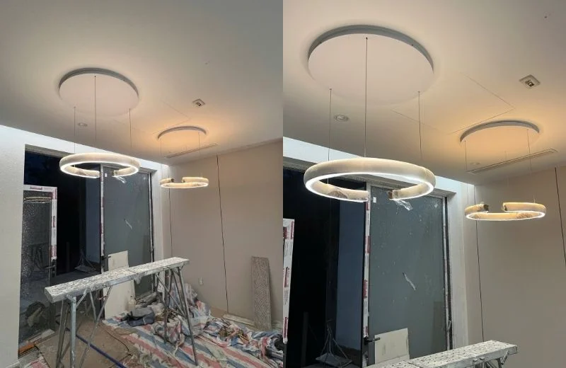 Đèn thả hiện đại THD7070T thực tế