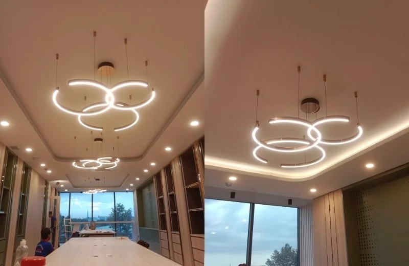 Đèn thả hiện đại THD7258T3 thực tế 2