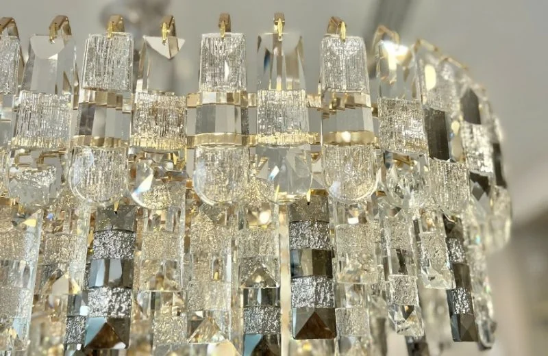 Chi tiết đèn thả pha lê TPL560