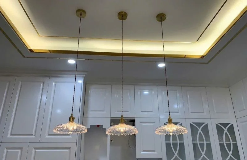 Đèn thả trần TT54 thực tế 1