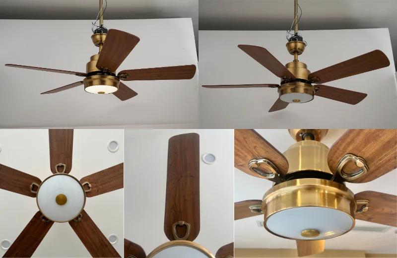 Ảnh cận Quạt Trần Đèn QT33C 