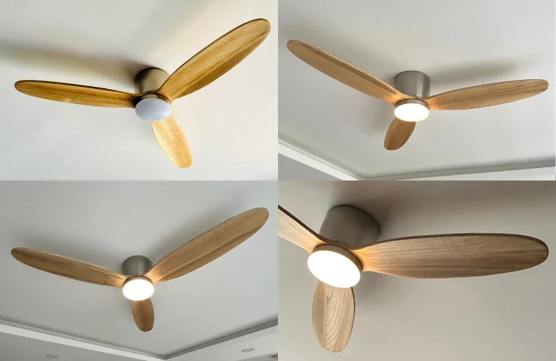 Ảnh cận chất liệu Quạt Trần QT31A