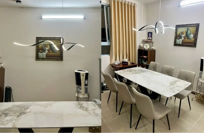 Đèn Thả Thiết Kế TTK141 hoàn thiện