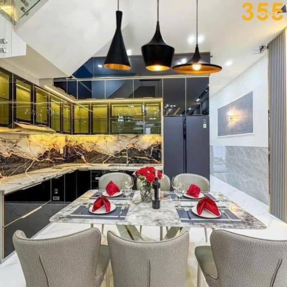 Đèn thả bàn ăn đơn giản tinh tế tạo không gian ấm áp TCF01 chính hãng 355decor