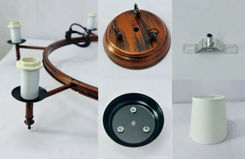 Đèn Thả Thiết Kế TTK142 2 Ảnh cận các chi tiết đèn thả thiết kế TTK142