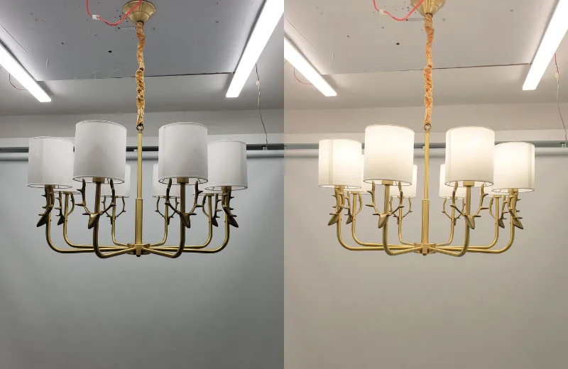 Đèn Chùm DCD11T8 2 Ảnh cận Đèn Chùm DCD11T8