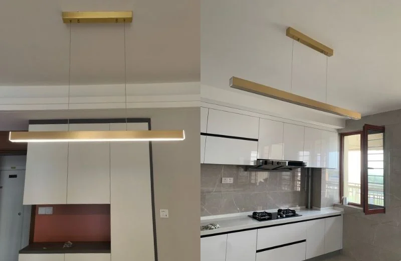Đèn Thả Hiện Đại THD7056 hoàn thiện
