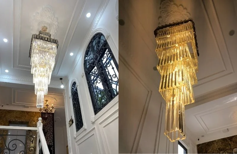 Đèn thả pha lê TPL0826 thiết kế sang trọng, tinh tế