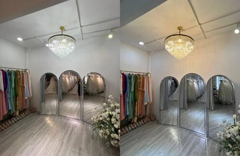 Đèn Thả Pha Lê TPL08 1 Không gian sang trọng và bắt mắt với đèn thả pha lê TPL08T750