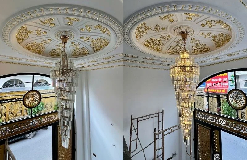 Đèn thả pha lê TPL6289 thiết kế thả sang trọng, cao cấp