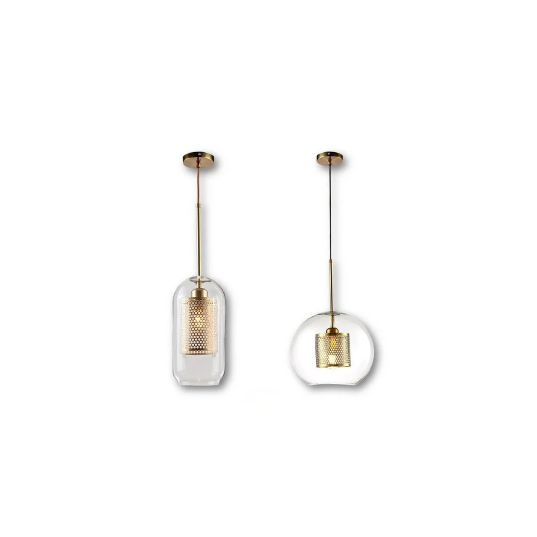 Đèn thả thuỷ tinh TT43