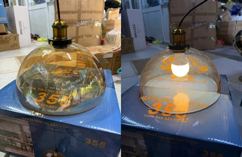Chi tiết đèn thả trần TT03C