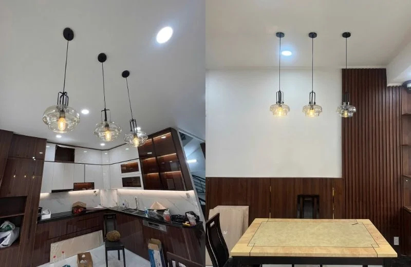 Đèn Thả Trần TT55 2 Ảnh thực tế đèn thả trần TT55TRA 1