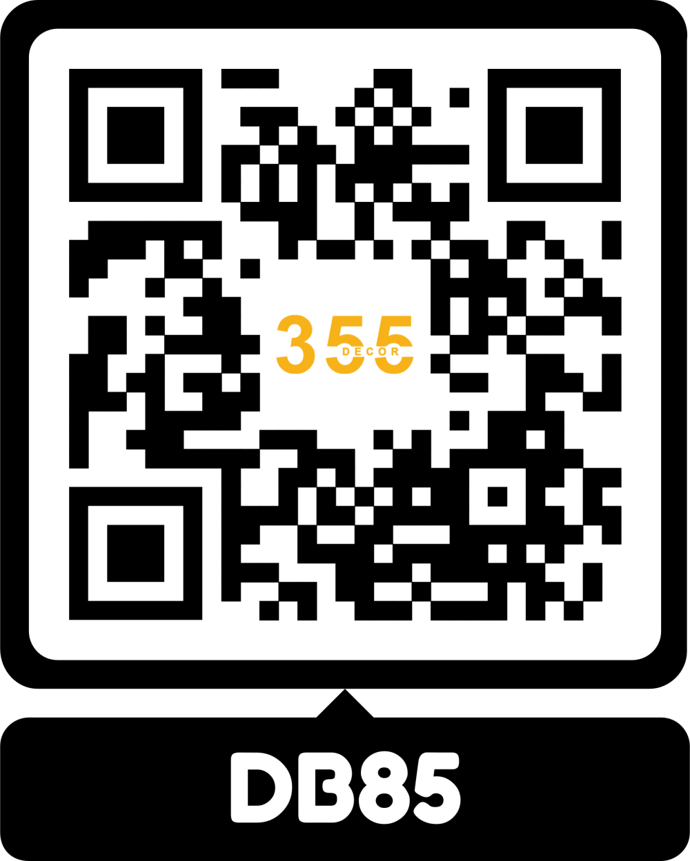 mã QR quét hình thực tế DB85