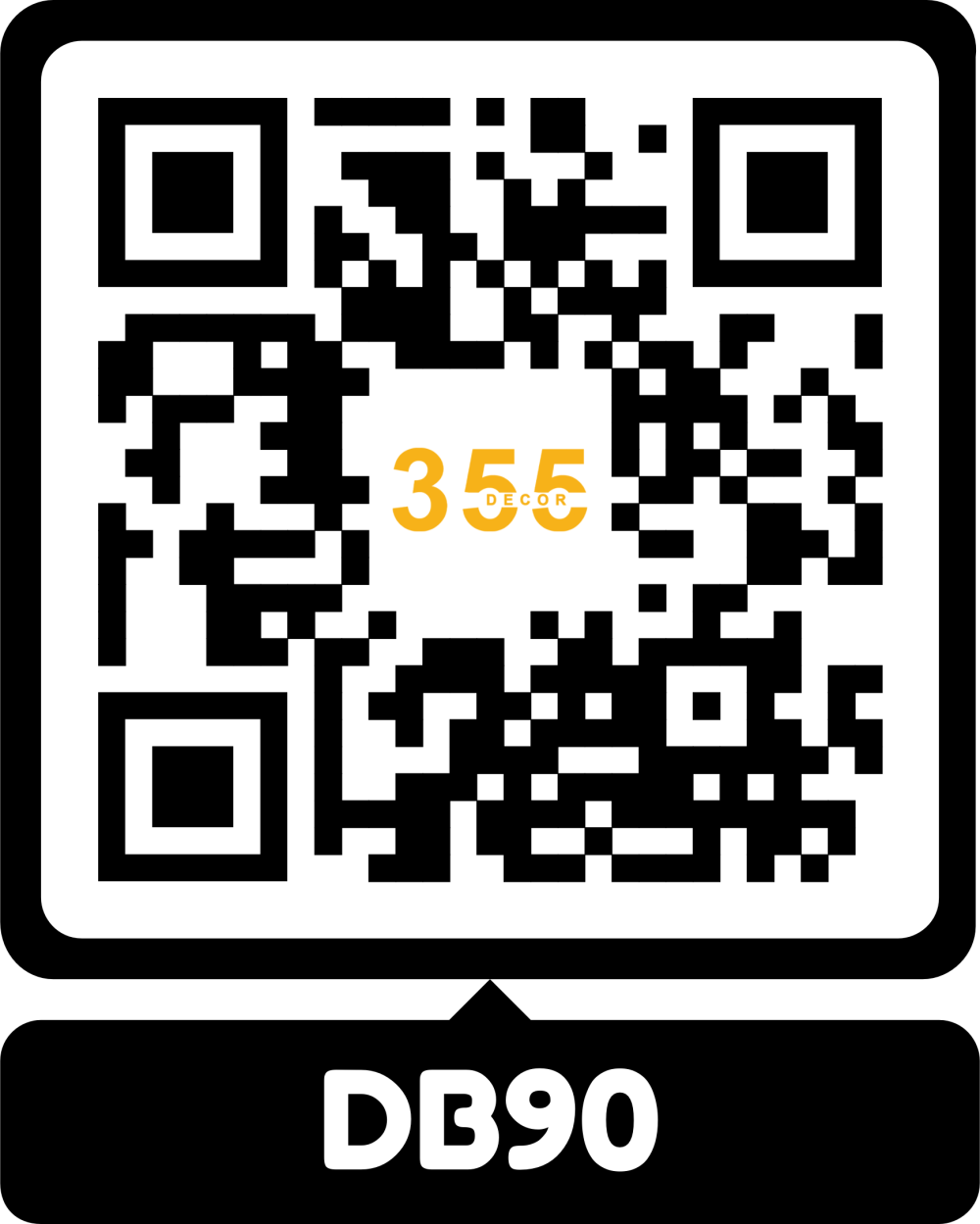Mã QR quét hình thực tế DB90