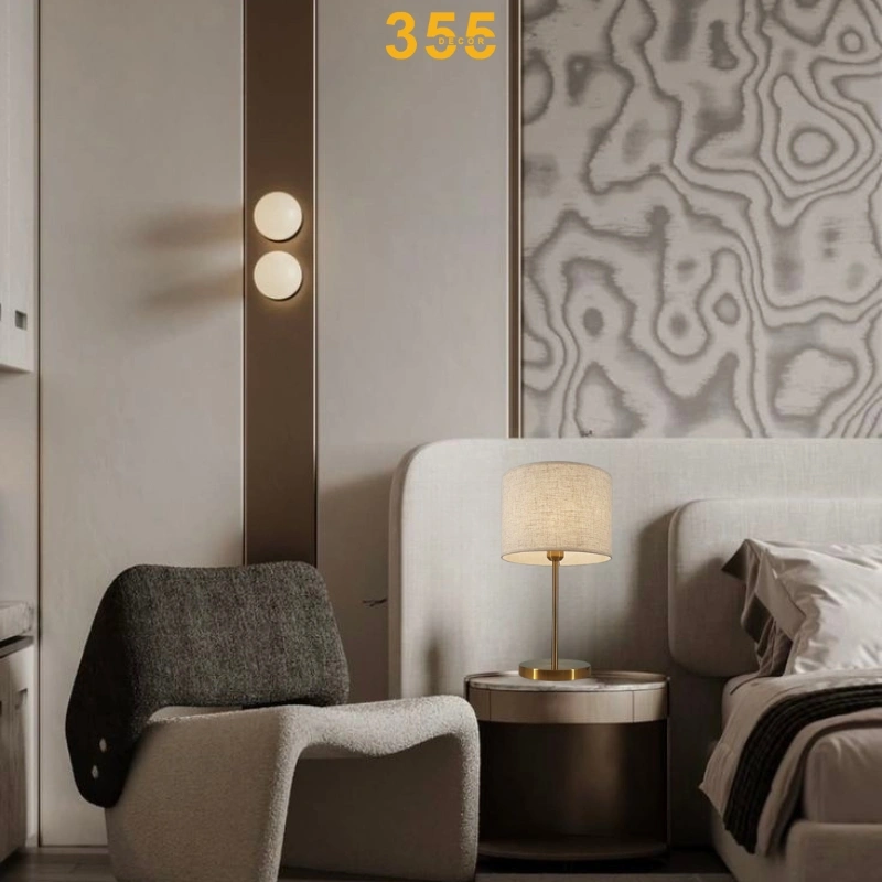 Đèn Để Bàn Khách Sạn DB3060 - Thiết Kế Hiện Đại 355decor