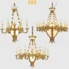 Đèn chùm đồng nghệ thuật DCD8121 - thiết kế mang đậm dấu ấn hoàng gia 355decor