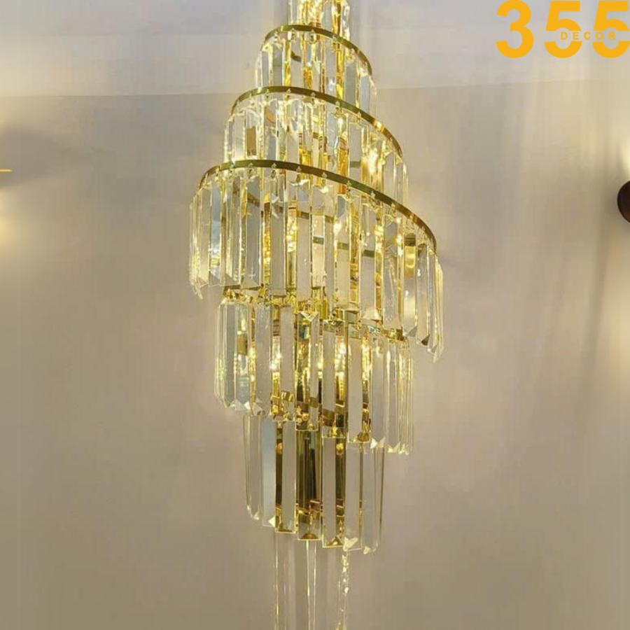 đèn vách pha lê hiện đại sang trọng chính hãng 355decor