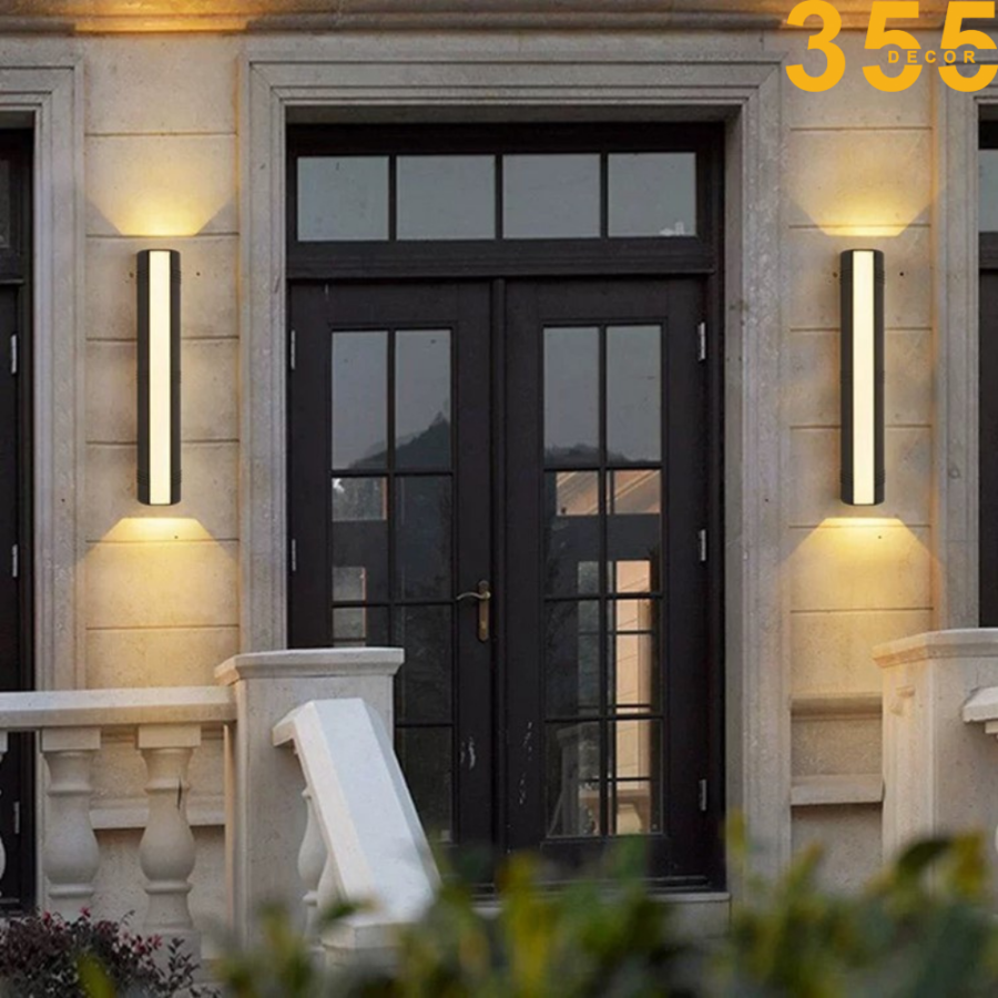 đèn tường ngoài trời chống nước vnt76 chính hãng 355decor
