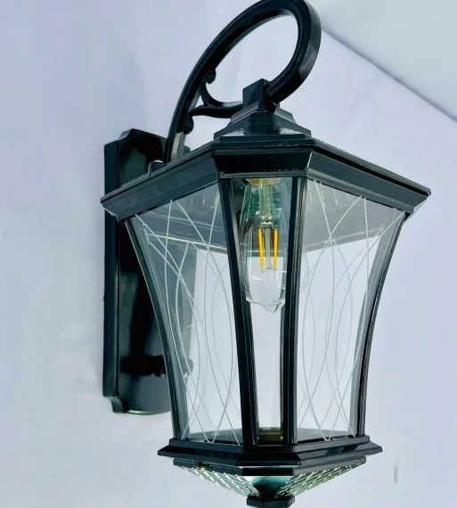 đèn ngoài trời chống nước màu đen vnt634 chính hãng 355decor