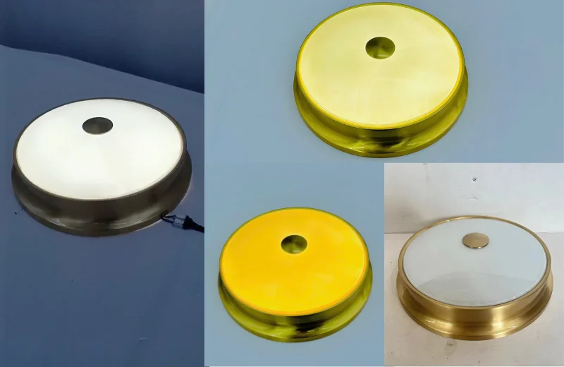Đèn Ốp Trần Đồng OD10 1 Ảnh thật Đèn Ốp Trần Đồng OD10