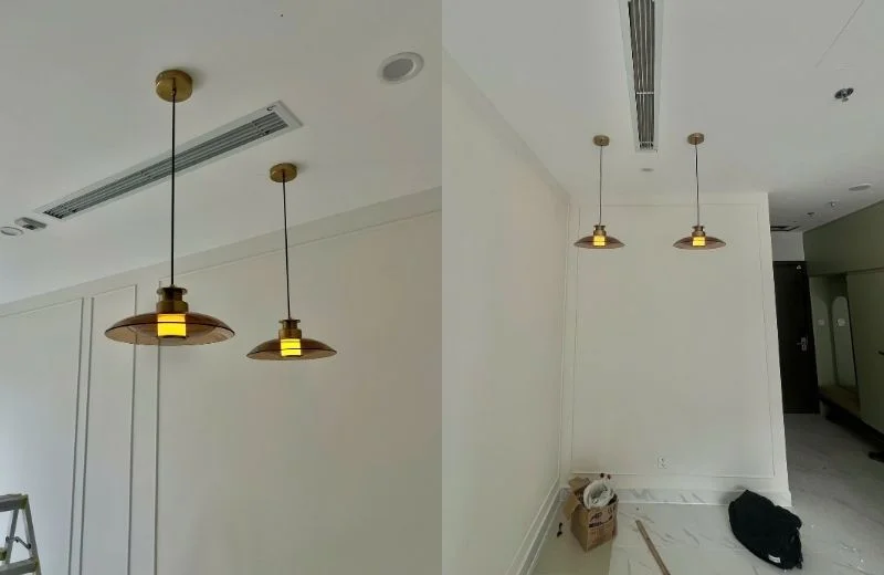 Ảnh thực tế đèn thả trần TT47KHOI