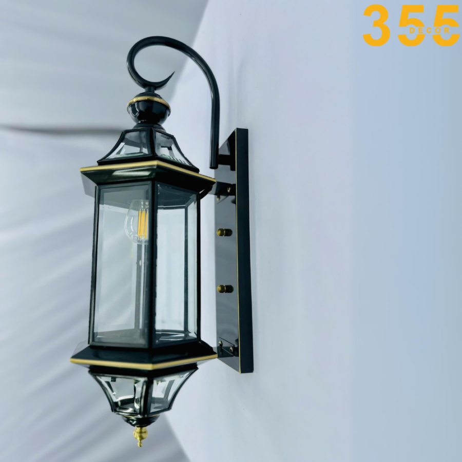 đèn tường đồng ngoài trời chính hãng