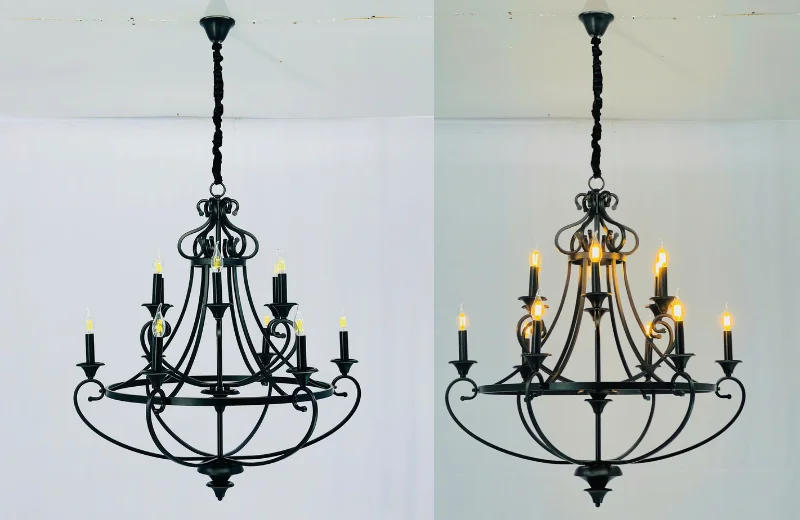 Đèn Chùm DC30 1 Ảnh thật Đèn Chùm DC30