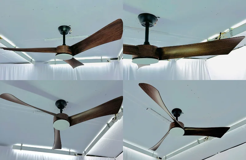 Quạt Trần Đèn QT53 2 Ảnh cận Quạt Trần Đèn QT53