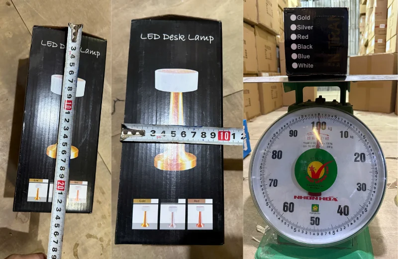 Đèn Bàn DB05 2 Kích thước Đèn Bàn DB05