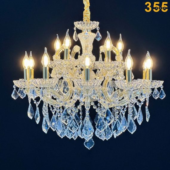đèn chùm pha lê tân cổ điển cao cấp DC0089 chính hãng 355decor