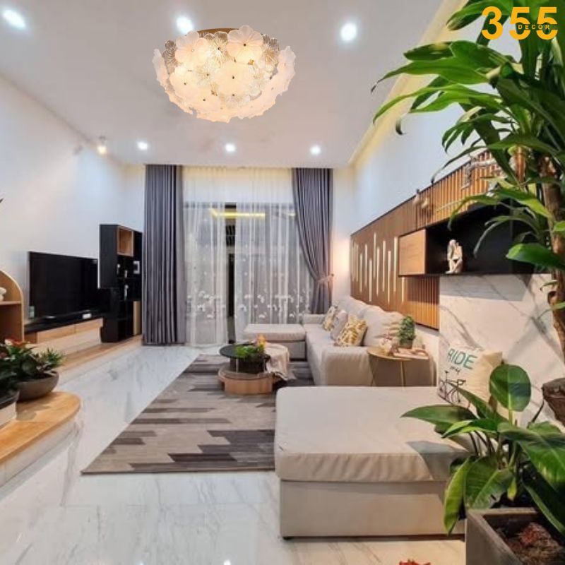 đèn ốp trần hiện đại sang trọng otpl051 chính hãng 355decor