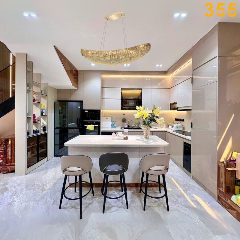 Đèn Thả Pha Lê TPL021 - trang trí bàn ăn sang trọng chính hãng 355decor
