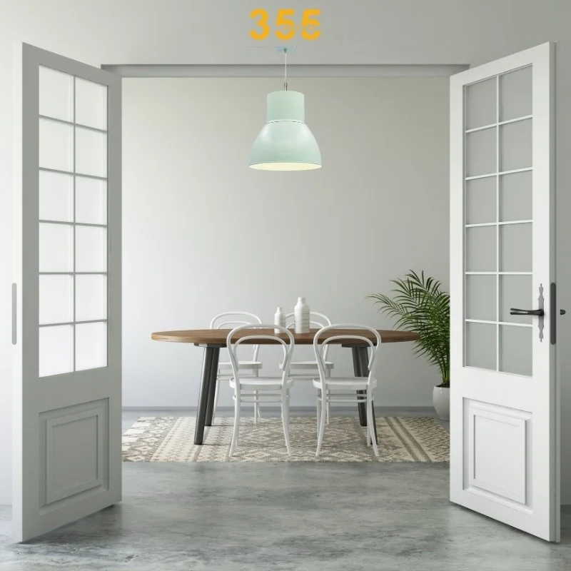 đèn thả cà phê tcf94 - thiết kế tối giản trang trí bàn ăn hiện đại 355decor