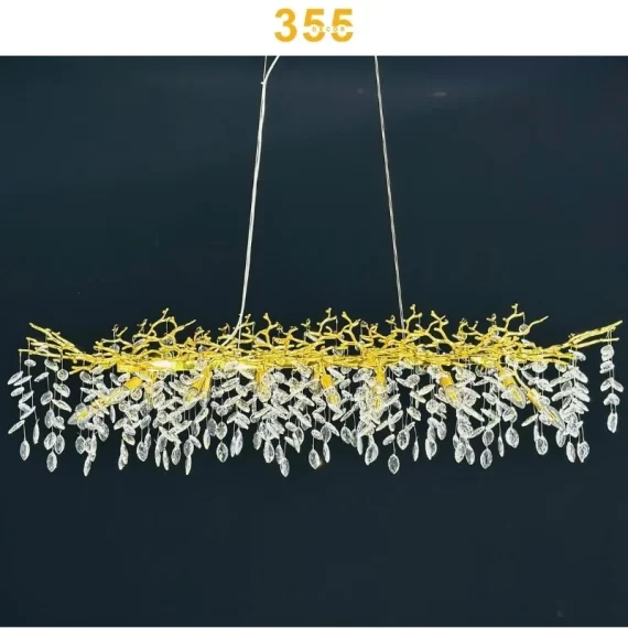 đèn thả pha lê tpl07n1500 - trang trí nội thất cao cấp 355decor