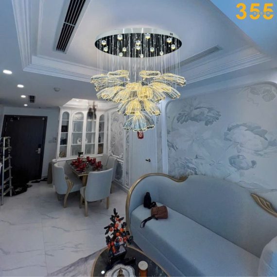 Đèn thả trần phòng khách luxury THD32 chính hãng 355decor