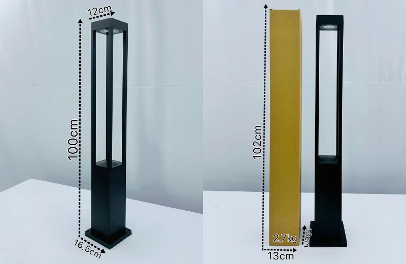 Thông số chi tiết Đèn Trụ DT23