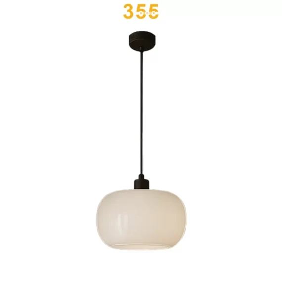 đen thả thủy tinh tt49 - thiết kế đơn giản decor không gian sống