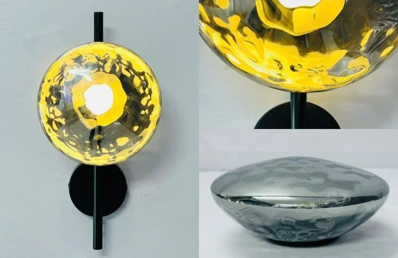 Đèn Tường Thiết Kế VK135 chất liệu thuỷ tinh dày, trong và bắt sáng tốt