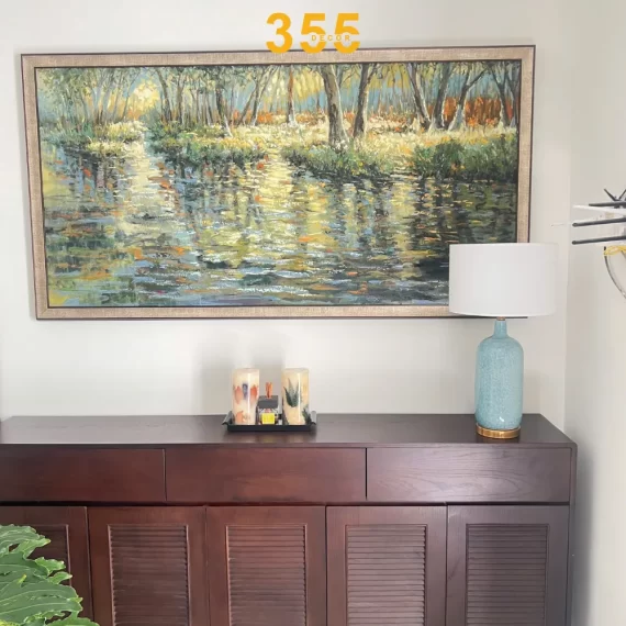 Đèn bàn DB102 - thiết kế đơn giản, hiện đại trang trí không gian sống thêm sang trọng.