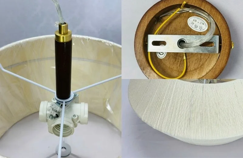 Chất liệu đèn thả hiện đại THD57 