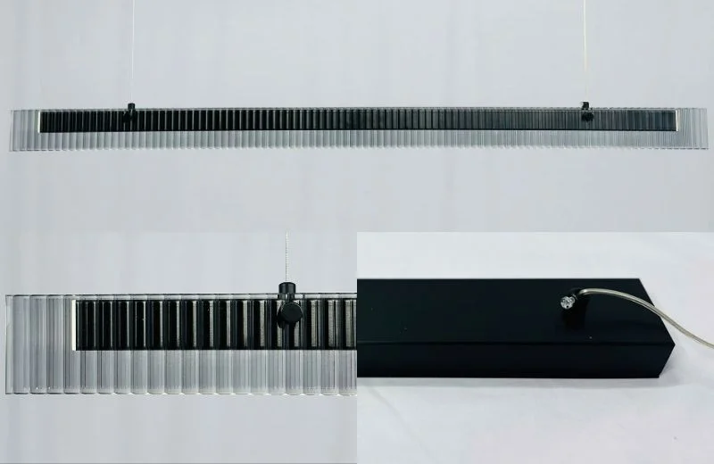 Khung và mica khuếch tán ánh sáng của đèn thả hiện đại THD149